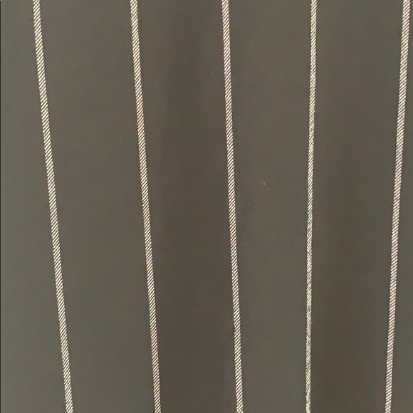 Ladies black and white stripe slip dress - Picture 4 of 4